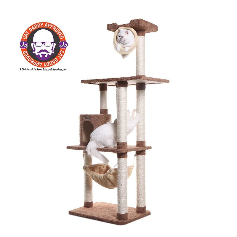 Armarkat Real Wood Cat Tree Model X7001 70in Tan – Horse.com