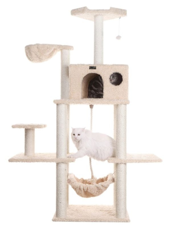 Armarkat Real Wood A6901 Cat Tree w Hammock Bed – Horse.com