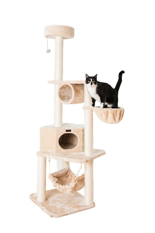 Armarkat Real Wood A7204 Entertainment Cat Tower – Horse.com