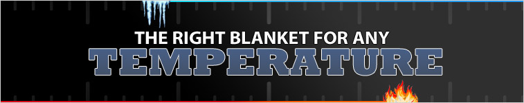 The Right Blanket for Any Temperature